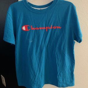 blue champion shirt